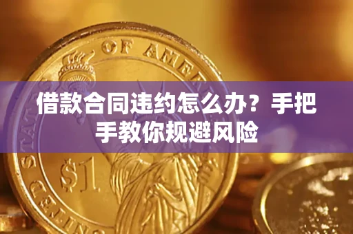 武汉借款合同违约怎么办？手把手教你规避风险