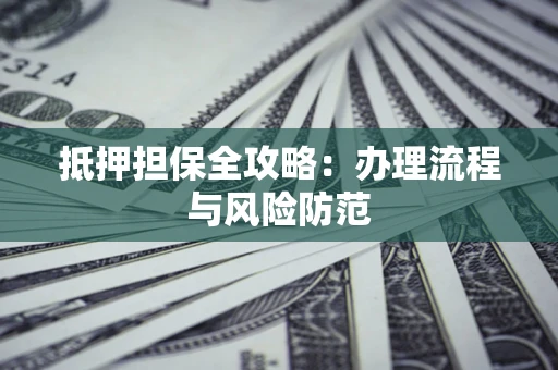 武汉抵押担保全攻略：办理流程与风险防范