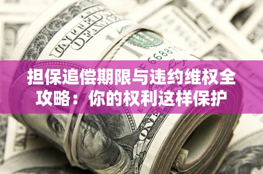 武汉担保追偿期限与违约维权全攻略：你的权利这样保护