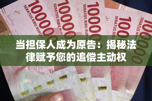 武汉当担保人成为原告：揭秘法律赋予您的追偿主动权