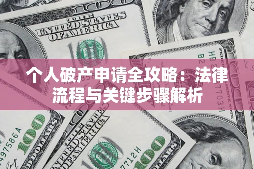 武汉个人破产申请全攻略：法律流程与关键步骤解析