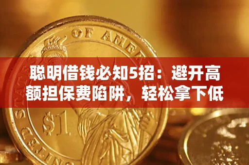 武汉聪明借钱必知5招：避开高额担保费陷阱，轻松拿下低息贷款