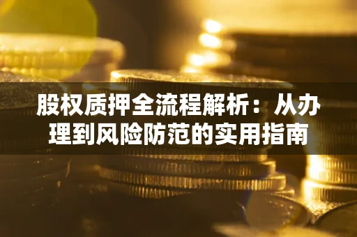 武汉股权质押全流程解析：从办理到风险防范的实用指南