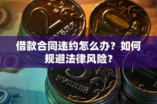 武汉借款合同违约怎么办？如何规避法律风险？